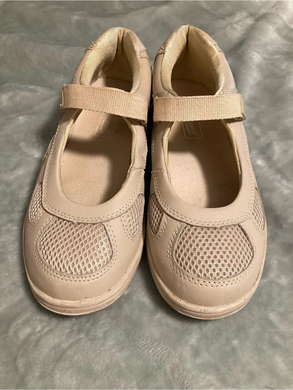 EUC Vintage Mushrooms Leather Mary Jane Slip On Shoe Size 8.5M